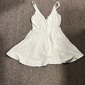 Express white dress